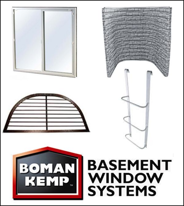 Boman Kemp Window Well System