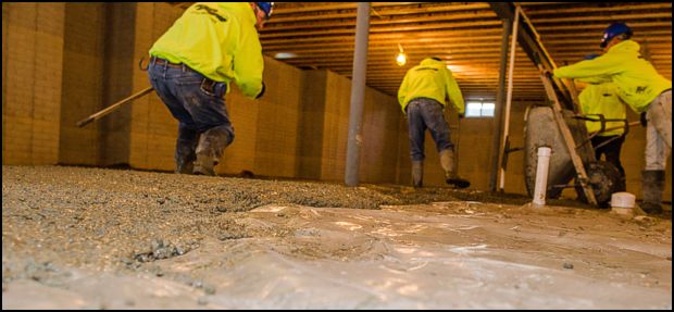 Flatwork Basement